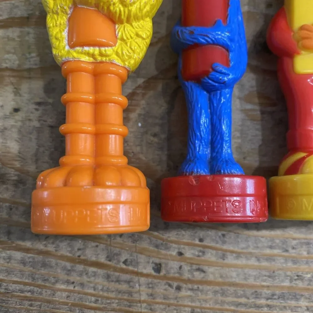 Sesame Street Workbench Tools – Lot of 4 – Big Bird Hammer, Grover Screwdriver